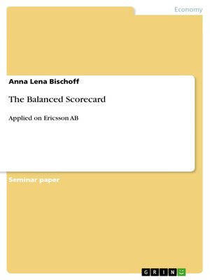 cover image of The Balanced Scorecard